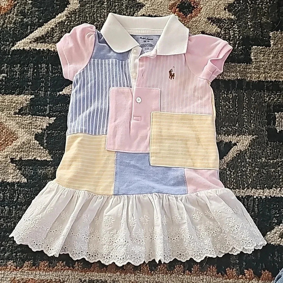 Ralph lauren patchwork dress - Picture 1 of 1